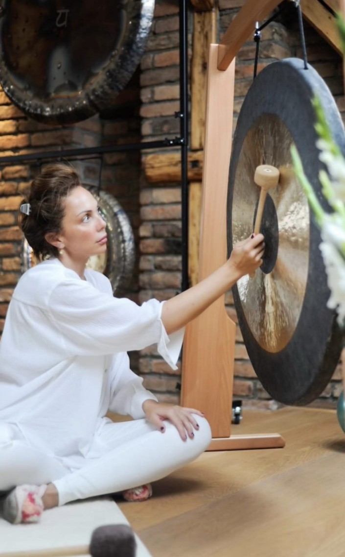 Gong za zvucnu terapiju iz treceg ugla